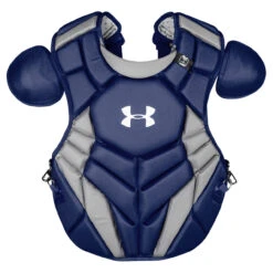 Under Armour UA Pro 4 Intermediate 14.5 Inch Catcher's Chest Protector -Baseball Gear Store ua uacpcc4 ap nvy 01945.1668791699