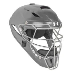 Under Armour Converge Solid Youth Baseball/Softball Catcher's Helmet -Baseball Gear Store uahg3 as gph 22629.1673705198