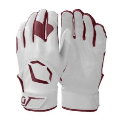 Evoshield Standout Adult Baseball/Softball Batting Gloves -Baseball Gear Store wb5712816 2 evo standout batting glove adult wh ro.png.cq5dam.web .2000.2000 16318.1679460500