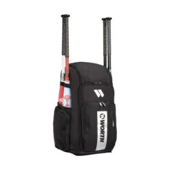 Worth Pro Baseball/Softball Backpack Bag -Baseball Gear Store wba004 bk 2 98764.1678561872
