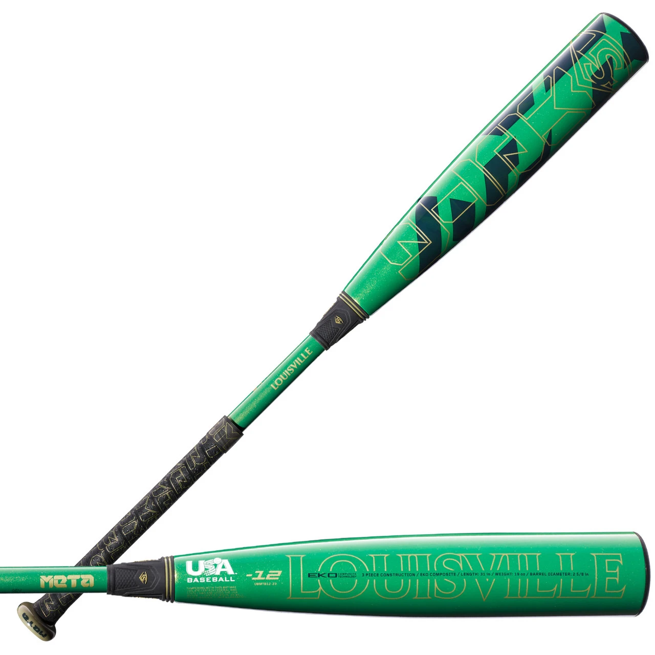 Louisville Slugger 2023 Meta USA (-12) Youth Baseball Bat 1 Louisville Slugger 2023 Meta USA (-12) Youth Baseball Bat