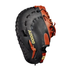 Wilson A2000 Spin Control Superskin 12.5 Inch SC1620SS Baseball First Base Mitt -Baseball Gear Store wbw100123 3 a2000 1b 1620ss sc 125 copperdimple blackss 12204.1654284838