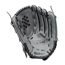 Wilson A360 Carbonlite Series 14 Inch Slowpitch Softball Glove -Baseball Gear Store wbw100194 1 a360 slowpitch 14 black grey 51062.1654283771