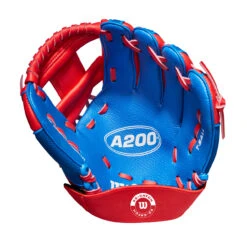 Wilson 2022 A200 EZ Catch 10 Inch WTA02RB2210WRBRT Youth Baseball Glove 6 Wilson 2022 A200 EZ Catch 10 Inch WTA02RB2210WRBRT Youth Baseball Glove -Baseball Gear Store wbw100456 1 a200 tball 10 royal red.png.cq5dam.web .2000.2000 92844.1654285683
