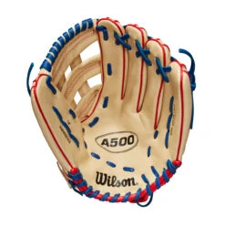 Wilson A500 Series 12 Inch WBW10090312 Travel Team Baseball Glove -Baseball Gear Store wilson wbw100903 1 a500 bb 12 boys bl rd royal 49080.1667151250