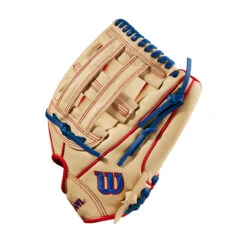 Wilson A500 Series 12 Inch WBW10090312 Travel Team Baseball Glove -Baseball Gear Store wilson wbw100903 2 a500 bb 12 boys bl rd royal 23275.1667151251